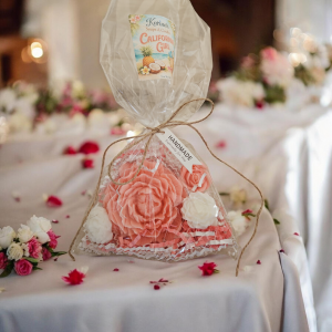 3 oz peony with flowers in California Girl scent