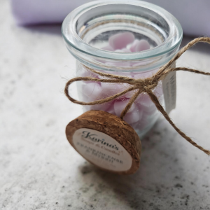 1.5 oz wax melt Frankincense & Myrr glass jar 