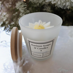 7oz Coconut Vanilla with Daisy