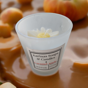 7 oz Caramel Apple with Daisy