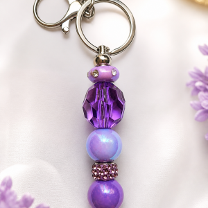 purple Key chain