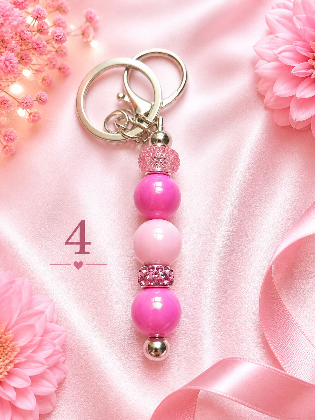 Pink Key Chain # 4