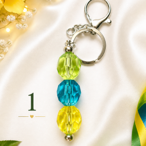 Brazil inspired keychain