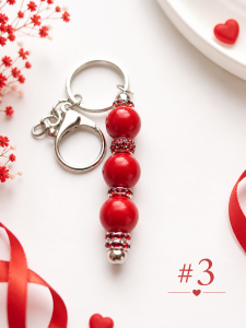Red keychain #3