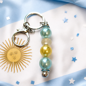 Argentina inspired keychain
