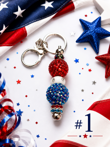 USA keychain #1