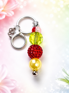 multi color keychain