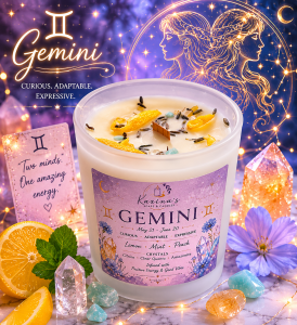 Gemini 7 oz candle